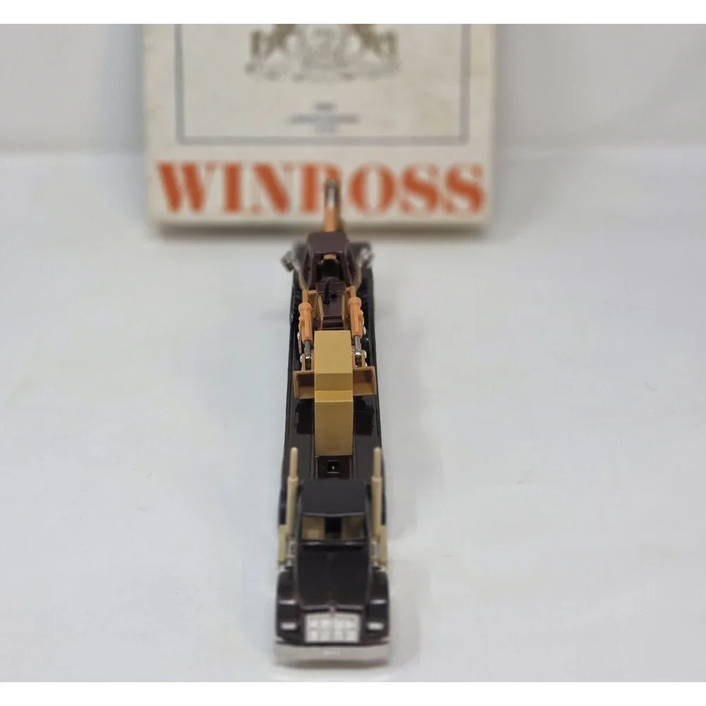 Winross 1993 PSATS Tractor Trailer w/ Case Backhoe Loader 1/225 LE Diecast